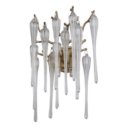 Searchlight - Aplique de parede HERITAGE 2xG9/33W/230V