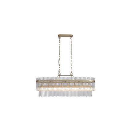 Searchlight - Lustre com corrente LARA 8xE14/60W/230V