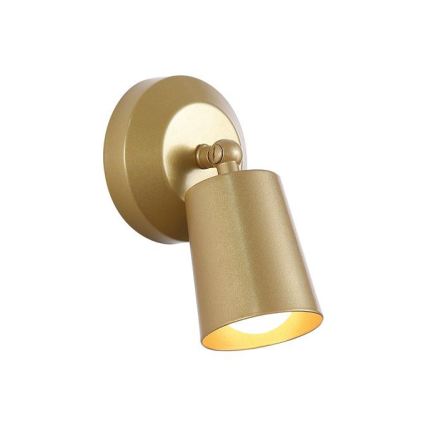 Searchlight - LED Aplique de parede recarregável e dimerizável CONE LED/1,5W/5V dourado