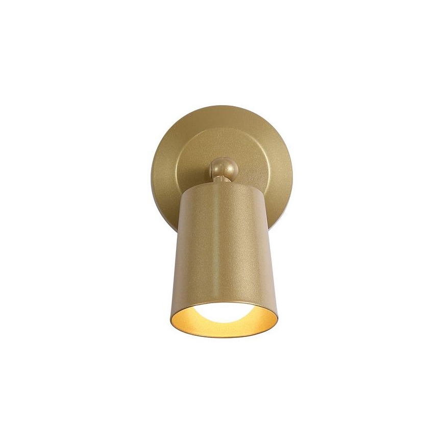 Searchlight - LED Aplique de parede recarregável e dimerizável CONE LED/1,5W/5V dourado