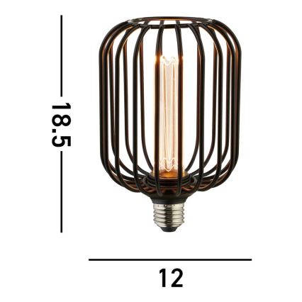 Searchlight - Lâmpada decorativa LED regulável GLOBE E27/4,5W/230V 2700K