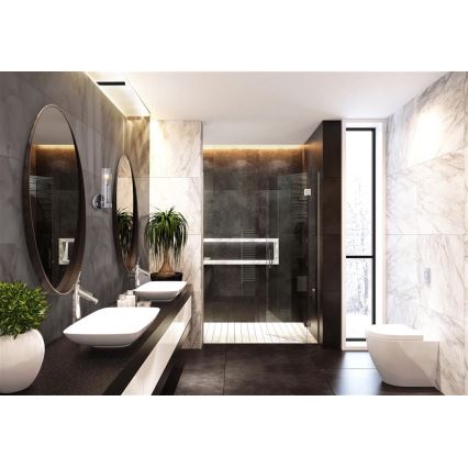 Searchlight - Iluminação de parede para casa de banho SCOPE 1xG9/7W/230V IP44 cromado brilhante