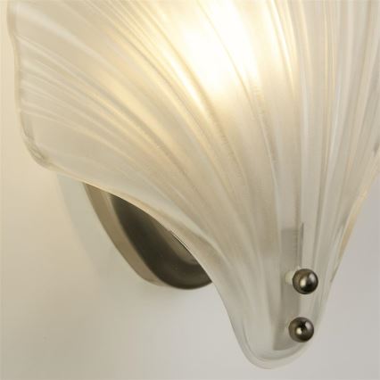 Searchlight - Aplique de parede SHELL 1xG9/7W/230V branco