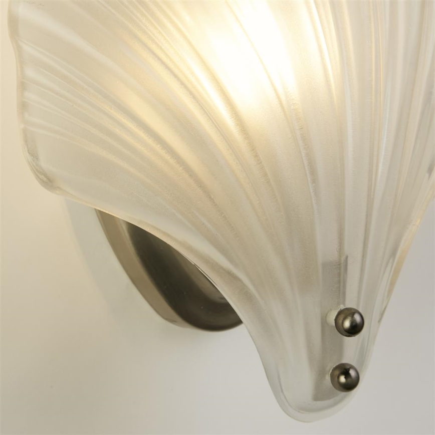 Searchlight - Aplique de parede SHELL 1xG9/7W/230V branco