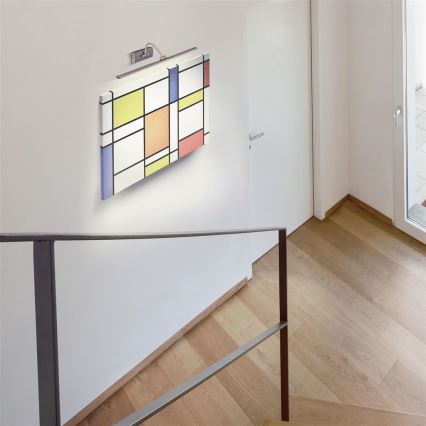 Searchlight - Iluminação de ilustração LED LED/3W/230V cromado mate