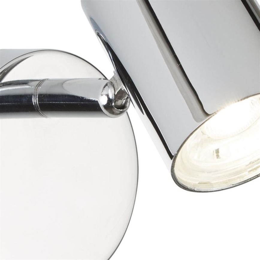 Searchlight - Aplique de parede orientável ROLLO LED/4W/230V cromo brilhante