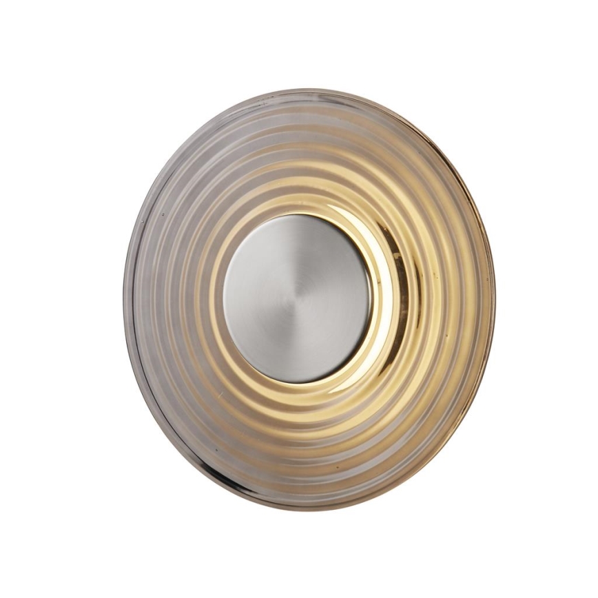 Searchlight - Aplique de parede LED dimável CLEO LED/9,4W/230V cinzento