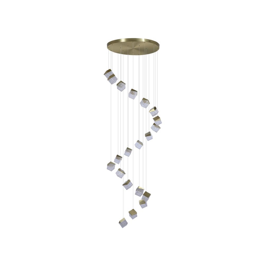 Searchlight - Candeeiro de teto LED regulável CUBOID LED/10,25W/230V 3000K