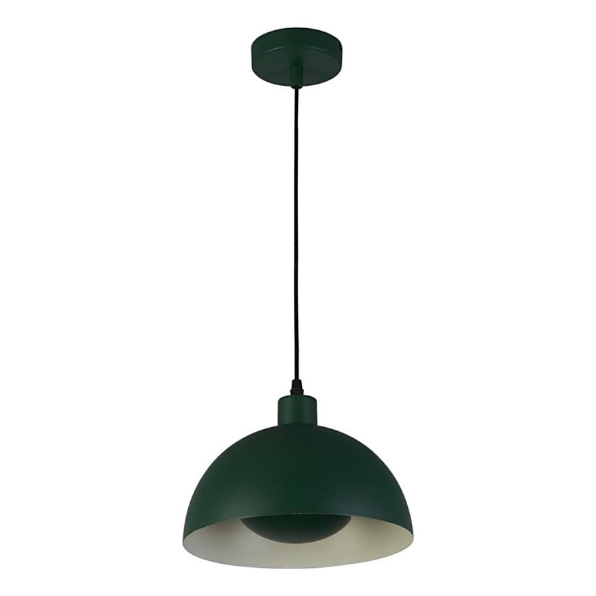 Searchlight - Lustre suspenso por cabo MARS 1xE27/60W/230V, diâmetro 40 cm, verde