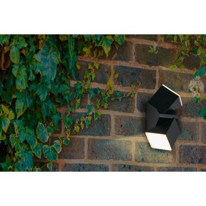 Searchlight - Aplique de parede LED para exterior MONTANA 2xLED/6W/230V IP44