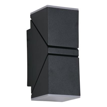 Searchlight - Aplique de parede LED para exterior MONTANA 2xLED/6W/230V IP44