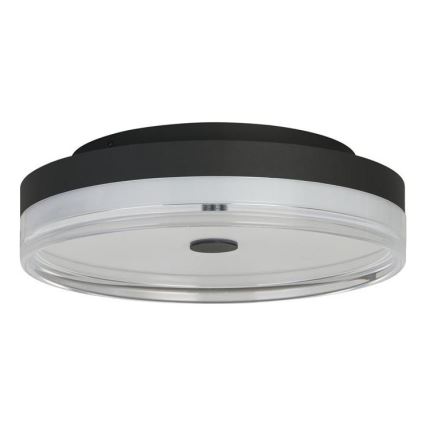 Searchlight - Candeeiro de tecto LED CYPRUS LED/21W/230V, Ø 30 cm, preto