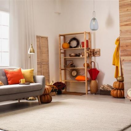 Searchlight - Candelabro suspenso ELIXIR 1xE27/60W/230V transparente