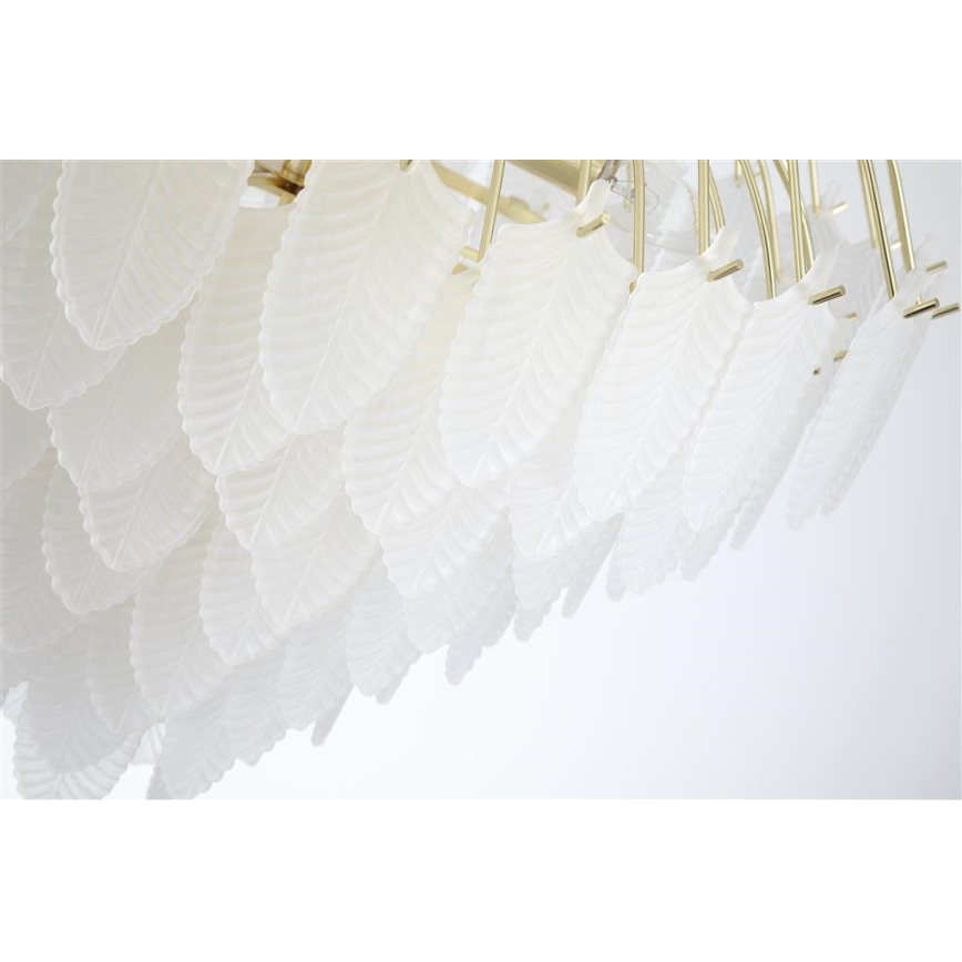 Searchlight - Lustre suspenso com corrente FEATHER 6xE14/60W/230V