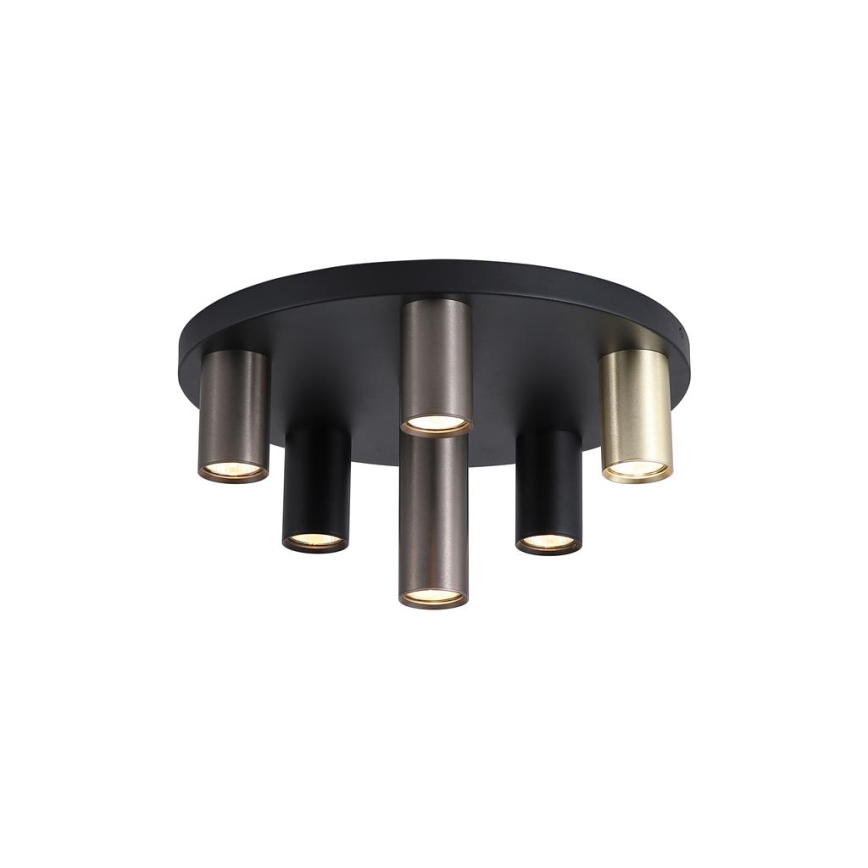 Searchlight - Candeeiro de teto TUBES 6xGU10/10W/230V, diâmetro 40 cm