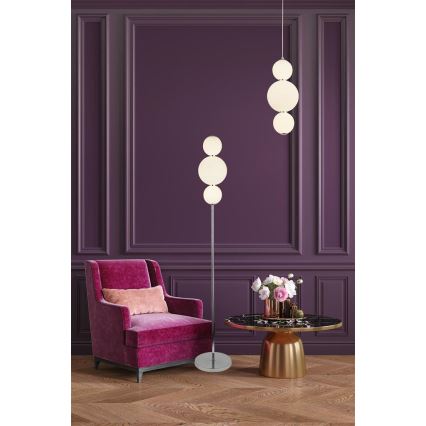 Searchlight - Candelabro suspenso LED SNOWBALL LED/18W/230V