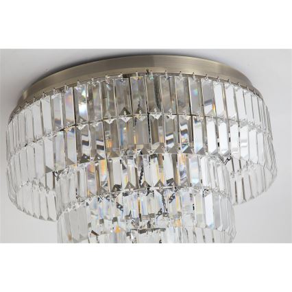 Searchlight - Candeeiro de tecto para casa de banho EMPIRE 6xE14/60W/230V IP44