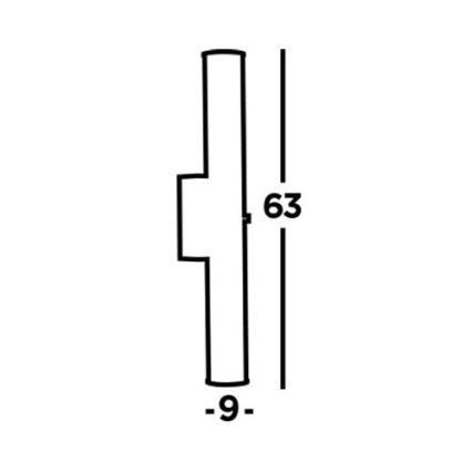Searchlight - Iluminação de casa de banho LED CLAMP LED/23W/230V IP44 dourado