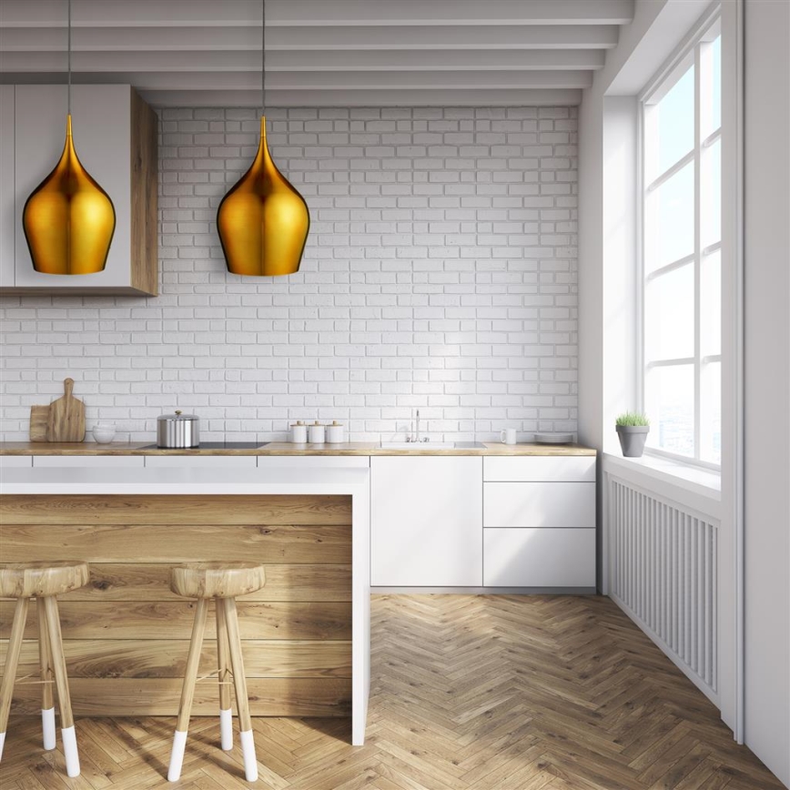 Searchlight - Candelabro num fio VIBRANT 1xE27/60W/230V dourado