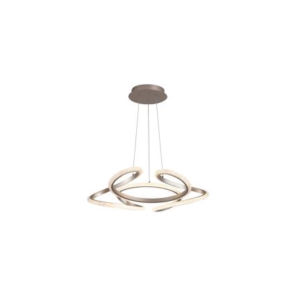 Searchlight - Lustre LED dimerizável em cabo DOODLE LED/40W/230V latão