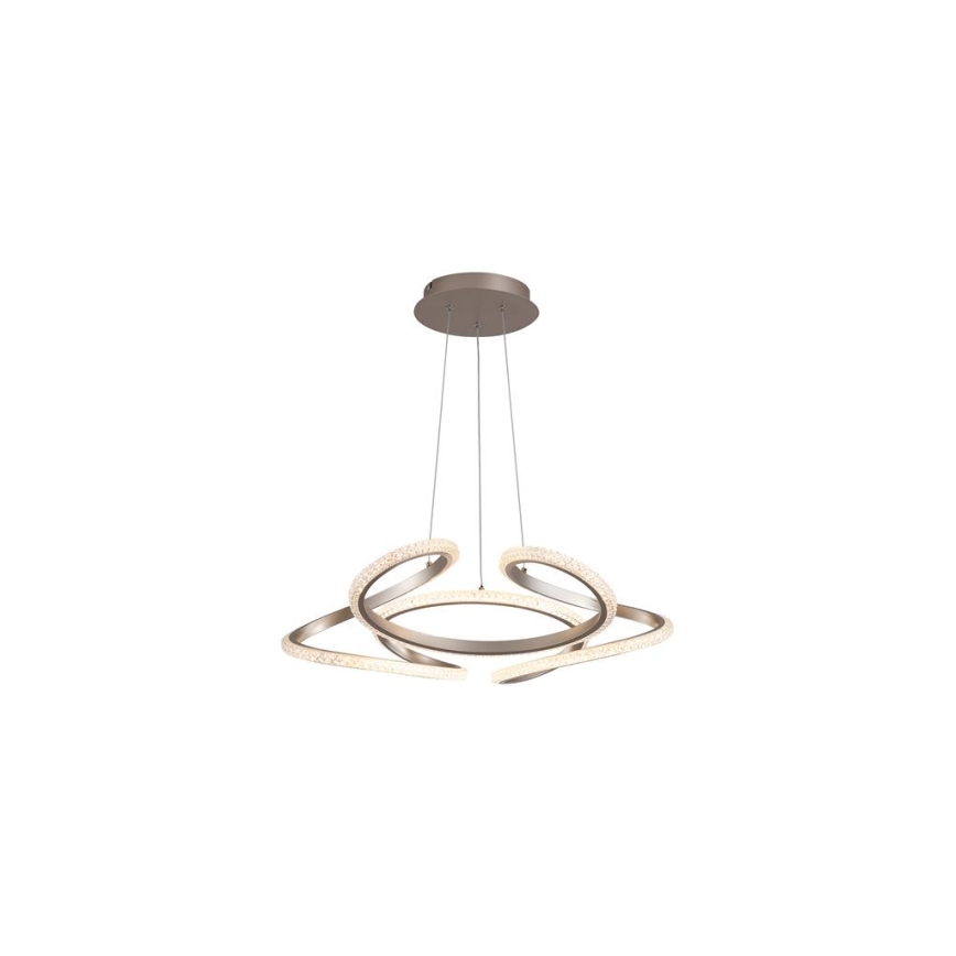 Searchlight - Lustre LED dimerizável em cabo DOODLE LED/40W/230V latão