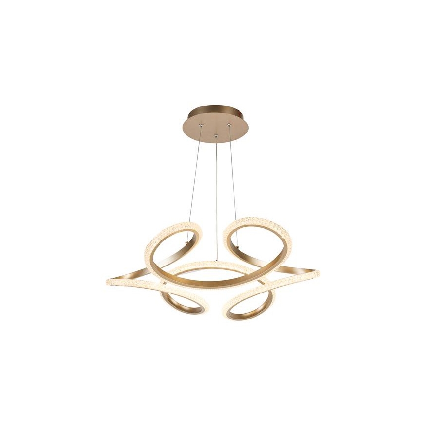 Searchlight - Lustre LED dimerizável em cabo DOODLE LED/40W/230V latão