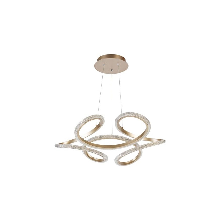 Searchlight - Lustre LED dimerizável em cabo DOODLE LED/40W/230V latão