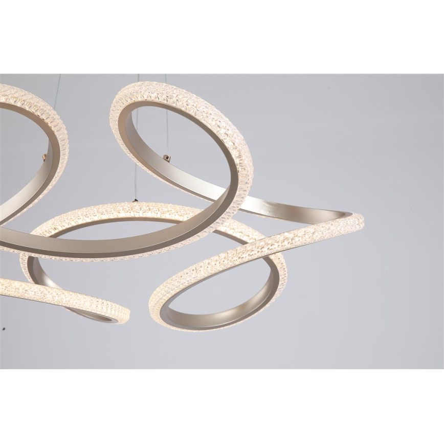 Searchlight - Lustre LED dimerizável em cabo DOODLE LED/40W/230V latão