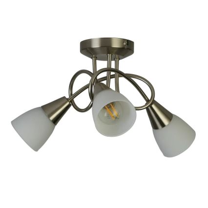 Searchlight - Lustre de tecto de montagem em superfície 3xE14/7W/230V