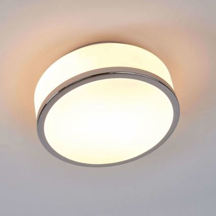 Searchlight - Candeeiro de tecto para casa de banho DISC 2xE27/60W/230V IP44