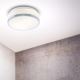 Searchlight - Luz de teto de casa de banho DISC 1xE27/60W/230V IP44