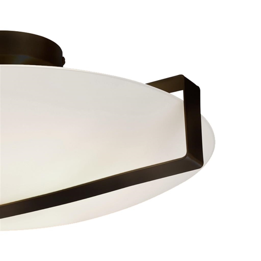 Searchlight - Candeeiro de teto SUNDIAL 3xE27/40W/230V preto