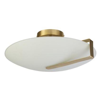 Searchlight - Luminária de teto SUNDIAL 3xE27/40W/230V dourada