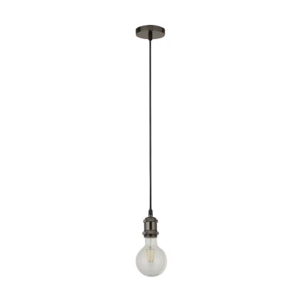 Searchlight - Lustre suspenso em cabo SUSPENSION 1xE27/60W/230V antracite