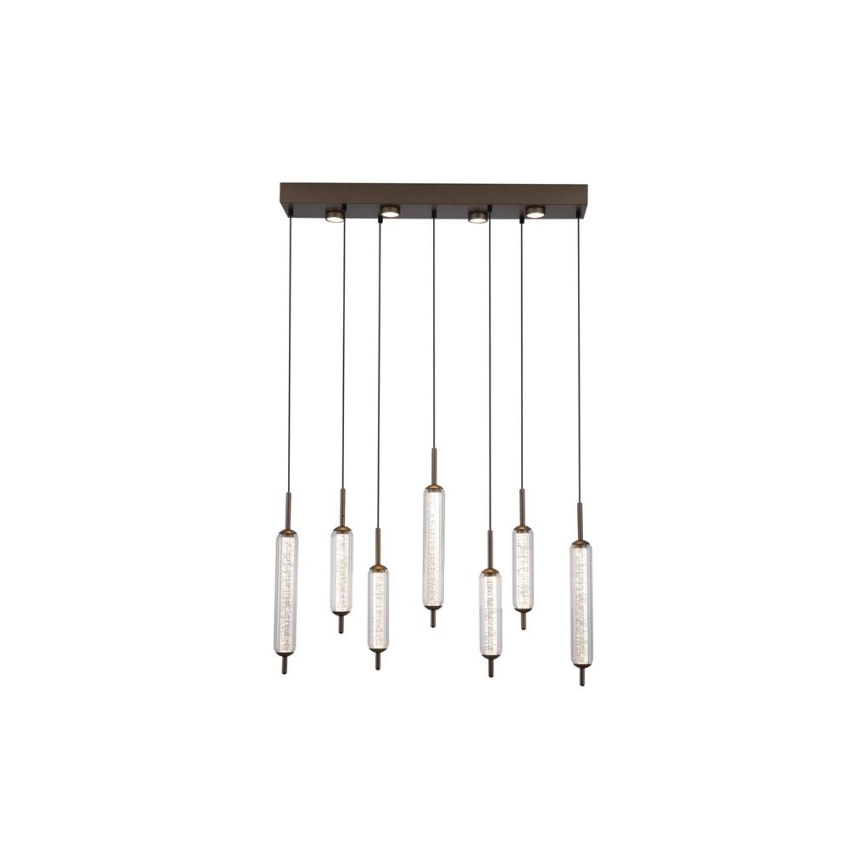 Searchlight - Candeeiro pendente LED regulável por cabo CATTAIL LED/33W/230V