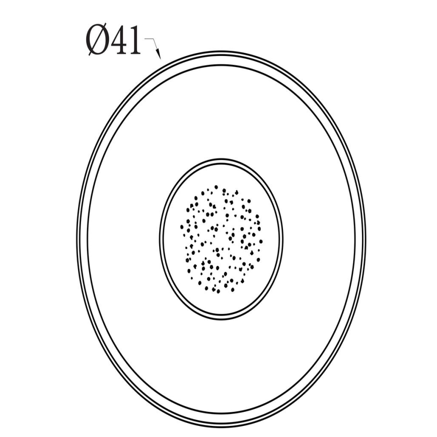 Searchlight - Candeeiro de teto LED dimerizável LUMADISC LED/20W/230V Ø 41 cm