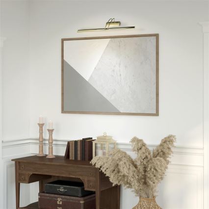 Searchlight - Luz de imagem LED LED/14W/230V dourado