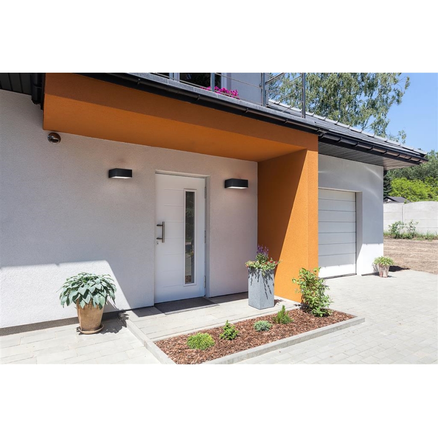 Searchlight - Luz de parede LED de exterior DOOR LED/13,5W/230V IP44