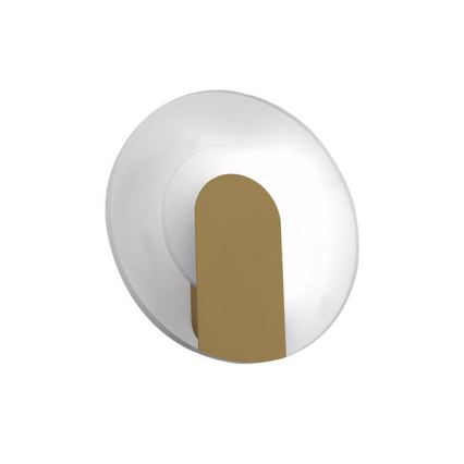 Searchlight - Aplique de parede LED TARGET LED/7W/230V dourado