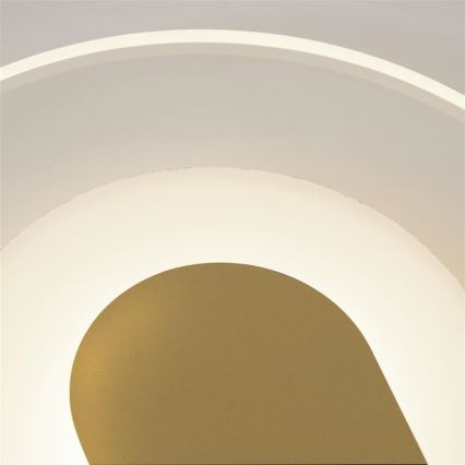 Searchlight - Aplique de parede LED TARGET LED/7W/230V dourado