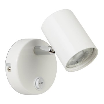 Searchlight - Aplique de parede direcional com spot LED ROLLO LED/4W/230V branco