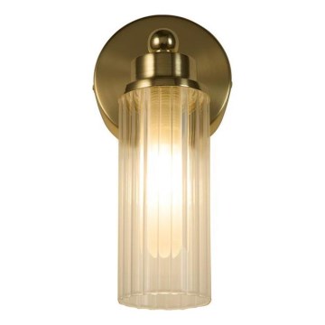 Searchlight - Aplique de parede IMPERIAL 1xG9/7W/230V, acabamento em latão