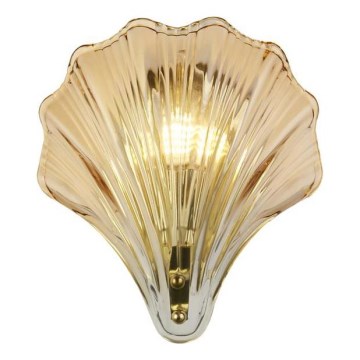 Searchlight - Aplique de parede SHELL 1xG9/7W/230V fumado