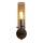 Searchlight - Aplique de parede SWEDEN 1xE27/60W/230V castanho/fumê