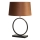 Searchlight - Candeeiro de mesa ELEGANT 1xE27/60W/230V laranja