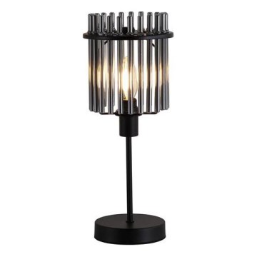 Searchlight - Candeeiro de mesa SWIZZLE 1xE14/60W/230V preto