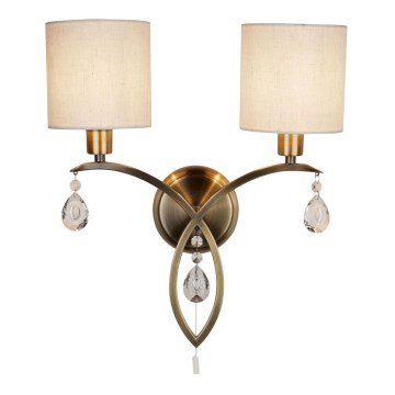 Searchlight Candeeiro de parede ALBERTO 2xE14/60W/230V