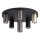 Searchlight - Candeeiro de teto TUBES 6xGU10/10W/230V, diâmetro 40 cm
