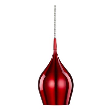 Searchlight - Candeeiro suspenso VIBRANT 1xE14/40W/230V vermelho
