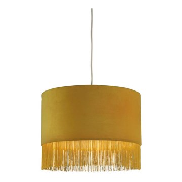 Searchlight - Candelabro num fio PENDA 1xE27/10W/230V amarelo